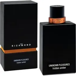 John Richmond Unknown Pleasures Hidden Amber Eau de Parfum 100 ml - Unisex Eau de Parfum mit blumigen und amberartigen Noten, kreiert von Parfümeur Guillaume Flavigny. Ideal für elegante Auftritte und verführerische Momente.