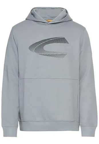 camel active Herren Hoodie aus Baumwollmix Steinblau von camel active
