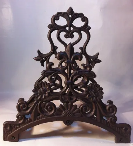 Clever-Deko Gartenschlauchhalter Wasserschlauchhalter Schlauchhalter rustikal Eisen Jugendstil Gründerzeit - Look