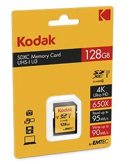Kodak microSDXC UHS-I Speicherkarte 128 GB