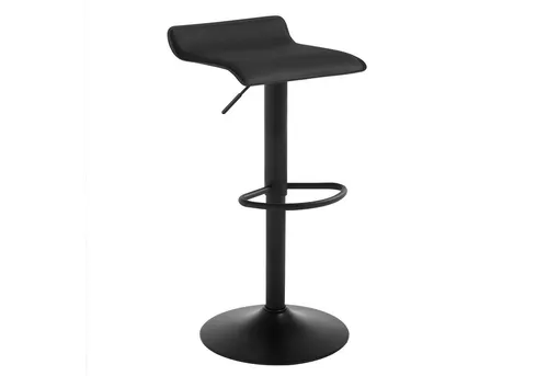 Woltu Barhocker mit stufenloser Höhenverstellung - Moderner Barhocker aus Kunstleder mit rutschfestem Ring für Stabilität, ideal für Bar, Küche oder Home-Office. Ergonomische Fußstütze und 360° drehbare Gasfeder für maximalen Komfort.