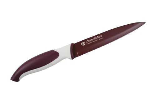 GRÄWE Allzweckmesser, Gemüsemesser, Küchenmesser, CLEANCITCHEN 5' (12,7 cm) braun antibakteriell