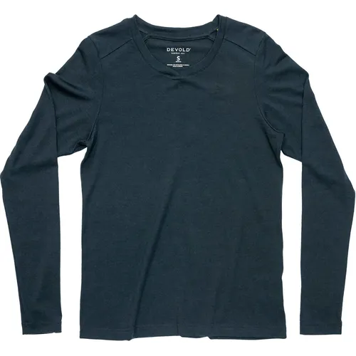 Devold Damen Premium Longsleeve XL in Blau - Funktionales Longsleeve für Damen, aus angenehm weichem Material, ideal für Sport und Freizeit.