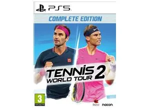 Tennis World Tour 2 - Complete Edition für PS5 - Sportspiel mit realistischen Grafiken und umfassendem Gameplay, ideal für Tennisfans und Spieler jeden Alters.