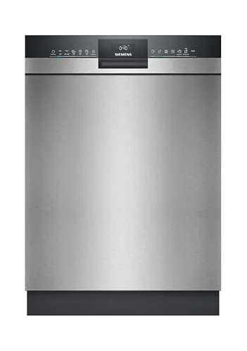 Siemens SN43ES06VE Unterbauspülmaschine - Geschirrspüler mit HygienePlus Technologie für gründliche Reinigung und Beseitigung von Bakterien. Mit Home Connect App steuerbar und varioSpeed Plus für blitzschnelle Spülergebnisse.