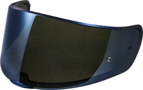 LS2 FF397 Vector Visier, iridium-blau - Motorrad-Headsets mit iridium-blauem Visier, das optimalen UV-Schutz bietet und die Sicht bei Sonnenlicht verbessert.