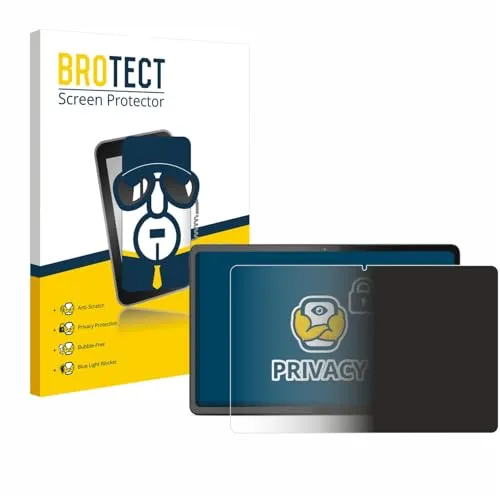 BROTECT Anti-Spy Blickschutzfolie für Lenovo Tab P11 Gen 2 Privacy Screen Protector [Displayschutz-Folie, Sichtschutz, Blaulichtfilter]