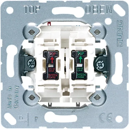 Jung 505KO5VEUM24 Hotelschalter mit LED von Jung Raumtemperaturregler Installationsschalter