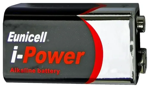 6LR61 9V Block Alkaline Batterie MN1604 Feuermelder Brandmelder Euni 1 x