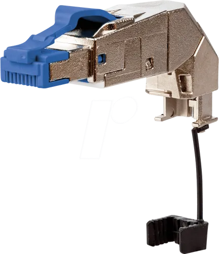 METZ CONNECT 40G RJ45 field plug pro 360 Blau