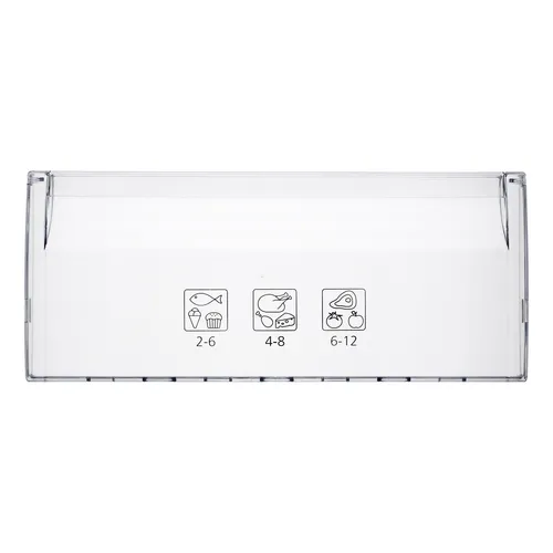 Frontblende für Schublade kompatibel mit Beko 4397311100 für Kühlschrank