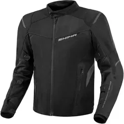 SHIMA Rush 2.0 Motorradjacke Herren mit Protektoren - Schutzjacke für anspruchsvolle Motorradfahrer mit belüfteten AirForce Rückenprotektor und großflächigen Mesh-Paneelen für optimale Luftzirkulation im Sommer.