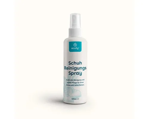 eco:fy Schuh-Reinigungsspray Flüssigreiniger (1-St. Wirkungsvoller Reiniger für das Schuh-Obermaterial und die Sohlen)