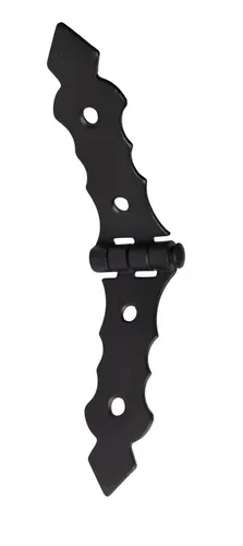 Möbelscharnier Retro 15cm schwarz Türbeschlag Scharnier Türband Antik 1 Stück