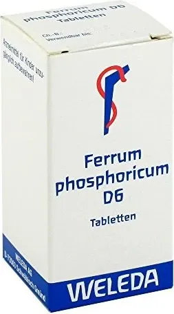 FERRUM PHOSPHORICUM D 6 Tabletten 80 St