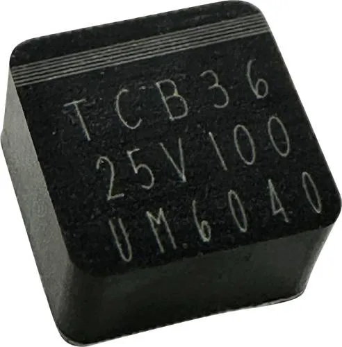 TRU COMPONENTS Elektrolyt-Kondensator SMD 0604 100 µF 25V 20% (L x B x H) 6.5 x 6.5 x 4.0mm 1St.