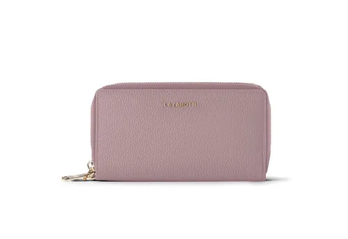 Lazarotti Bologna XL Leder Geldbörse Damen - Damen-Geldbörse mit 20 Kartenfächern und RFID-Schutz. Hochwertiges, handgefertigtes Leder, geräumig und schmutzresistent – ideal für stilbewusste Frauen.