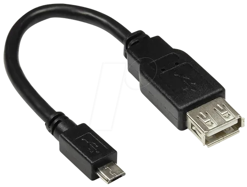 Good Connections USB2.0 Adapterk. OTG St-Micro B-A Bu 0,1m