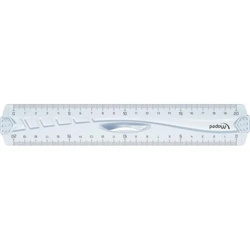 Maped 242120 200mm Kunststoff Durchscheinend 1Stück(e) Lineal