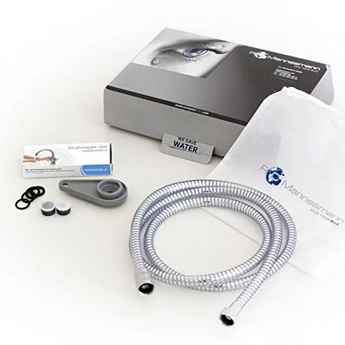 Grünspar Wasserspar-Set - Duschschlauch + 2 Strahlregler