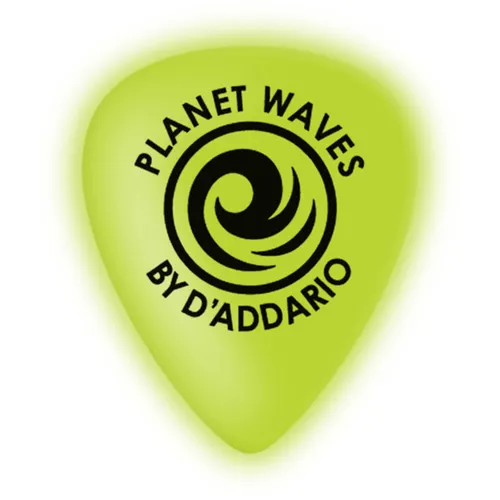 D'Addario 1CCG4-10 Cellu-Glo Picks 0 7 mm medium 10-Pack