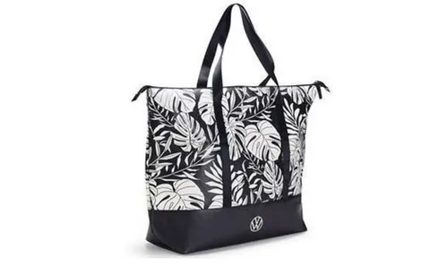 Volkswagen Aufbewahrungstasche T1 Motiv - Strandtasche mit 20L Volumen, aus robustem Polyester, ideal für Strand und Freizeit. Mit stylischem T1 Motiv und praktischem Reißverschluss.