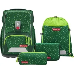 Step by Step Schulranzen-Set Basis Green Graphics 4-teilig
