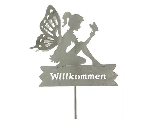 Dragimex Gartenstecker Metall Stecker Elfe 