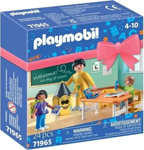 Playmobil® Erster Schultag (71965) – Konstruktions-Spielset