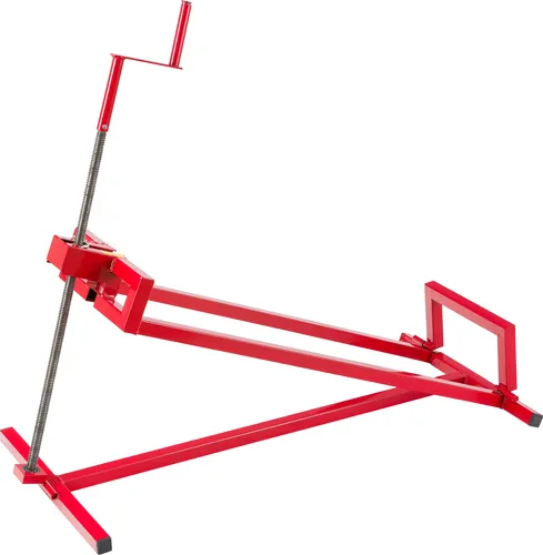 Arebos Rasentraktorheber | 450 kg Tragkraft - Rasenmäherzubehör mit stufenlos verstellbarem Neigungswinkel bis 45°, ideal für Wartung und Reinigung von Aufsitzmähern. Platzsparend zusammenklappbar für einfache Lagerung.