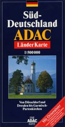 ADAC Karte, Süddeutschland