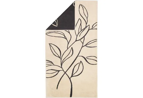 Cawö Handtücher Atelier Floral 6239 beige in beige von Cawö