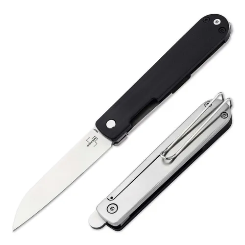 BÖKER PLUS® Friday – Einhand Taschenmesser mit G10 Griff schwarz