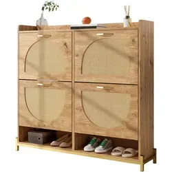Flieks Schuhschrank aus Holzwerkstoff, 108,5 cm, platzsparend und stilvoll
