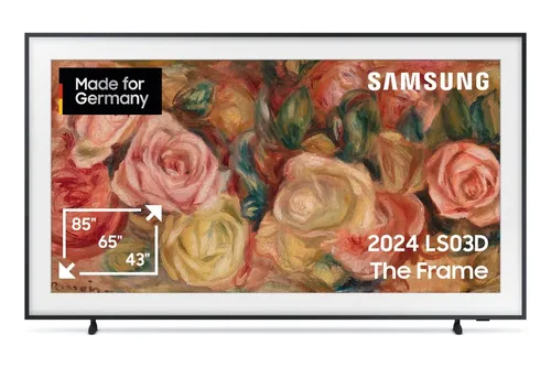 Samsung QLED 4K Fernseher The Frame 85 Zoll in schwarz von Samsung