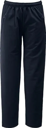 Erwin Müller Damen-Freizeithose, lang dunkelblau Größe 23 - Damen-Hosen, bequemes Uni Design mit Bindeband und elastischem Material für optimalen Tragekomfort.