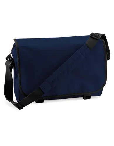 BagBase Unisex BG021FNAV Messenger Bag, French Navy, Größe M