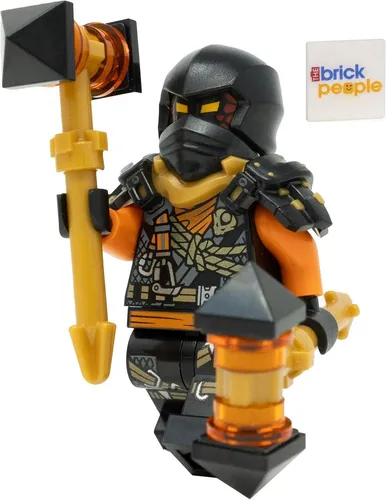 Produktbild LEGO Ninjago Dragons Rising Staffel 2: Cole Kletterer Minifigur Mit Kampf