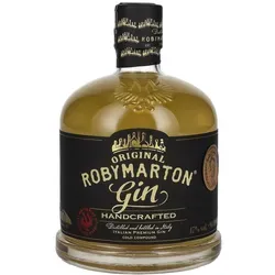 Roby Marton Gin Original Italian Premium Dry 47% Vol. 0,7l - Premium Gin aus Italien mit 47% Vol., handverlesenen Botanicals und komplexem Aroma. Ideal für puren Genuss oder kreative Cocktails.