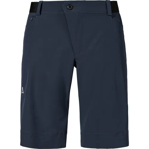 Bike Shorts Style Keitele MNS 8820 - Blau, Normalgrößen 54 - Wanderhosen aus recyceltem Material, wasserabweisend und mit radspezifischer Passform für volle Bewegungsfreiheit. Ideal für Radreisen mit schnell trocknendem Material und integrierter Reißverschlusstasche.