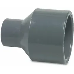 Mega Group - Mega Reduziermuffe Pvc-u 40/32 Mm X 25 Mm Klebestutzen/klebemuffe X Klebemuffe 16 Bar, Grau