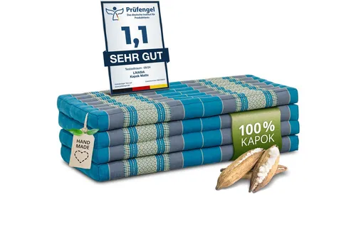 livasia Klappmatratze 110cm Classic in blau von livasia