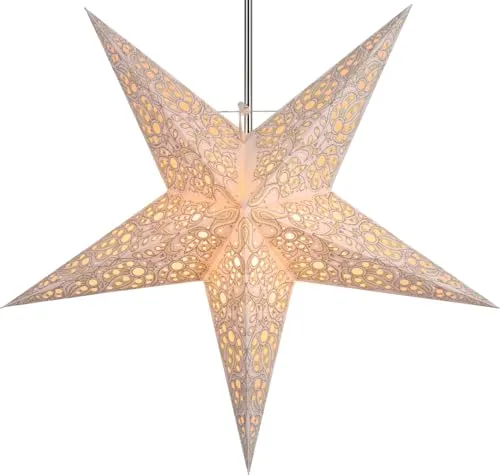 Weihnachtsbaumschmuck Weiß von Guru-Shop