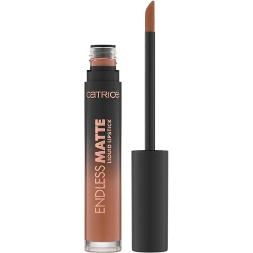 Catrice Endless Matte Liquid Lipstick, Nr. 020, Nude, langanhaltend, mattierend, schnelltrocknend, vegan, ohne Konservierungsstoffe, ohne Parabene, ohne Mikroplastikpartikel, 1er Pack (4.5ml)