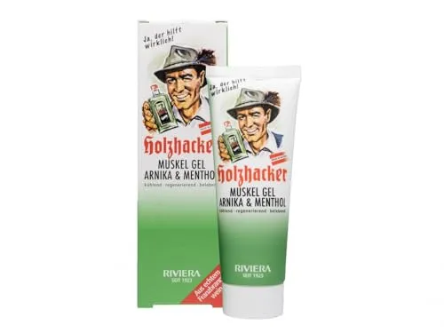 Produktbild Holzhacker | FRANZBRANNTWEINGEL | Zur Unterstützung der Hautdurchblutung | 75 ml | RIVIERA | Österreichisches Qualitätsprodukt