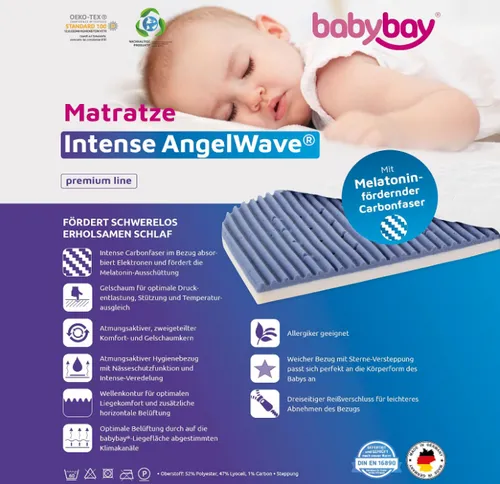 babybay Beistellbett Matratze Intense AngelWave von babybay