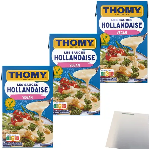 Produktbild Thomy Les Sauce Hollandaise Vegan 3er Pack 3x250ml Packung usy Block