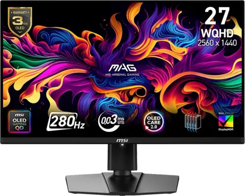 MSI MAG 271P QD-OLED X28 Gaming Monitor 27