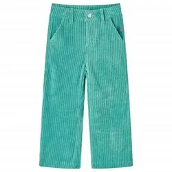 Kinderhose Cord Minzgrün 128 von vidaXL