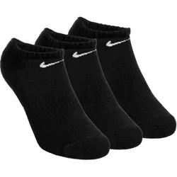 Nike Everyday Lightweight No Show Tennissocken 3er Pack Unisex - schwarz, weiß, Größe 46-50 (auch verfügbar in 34-38, 38-42, 42-46)
